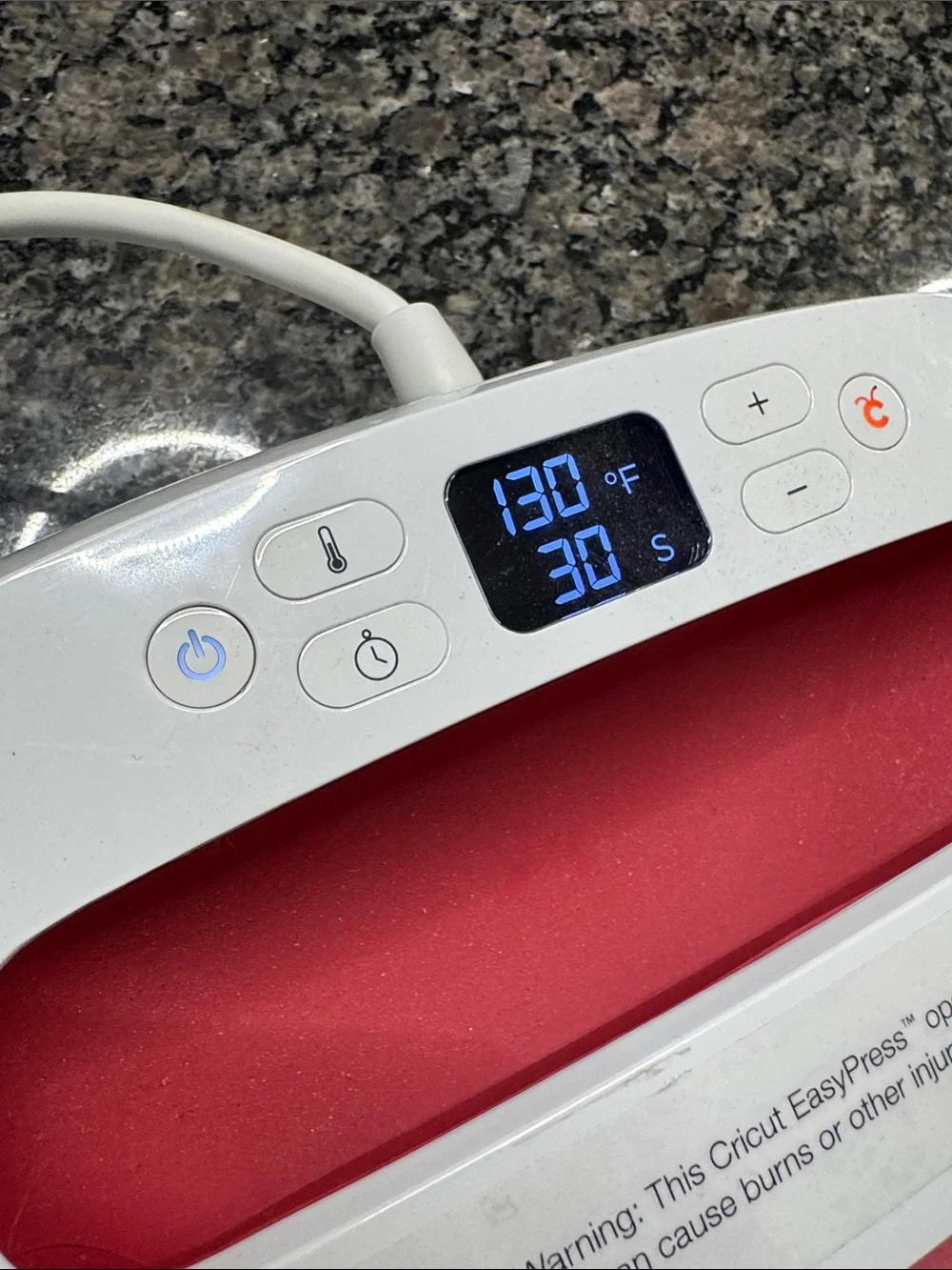 Cricut easy press heat press